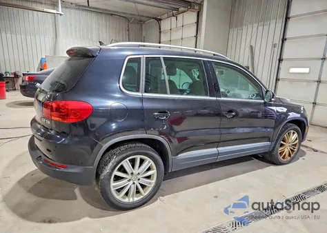 2012 Volkswagen Tiguan S из США, поврежденный, VIN WVGAV7AX4CW525814